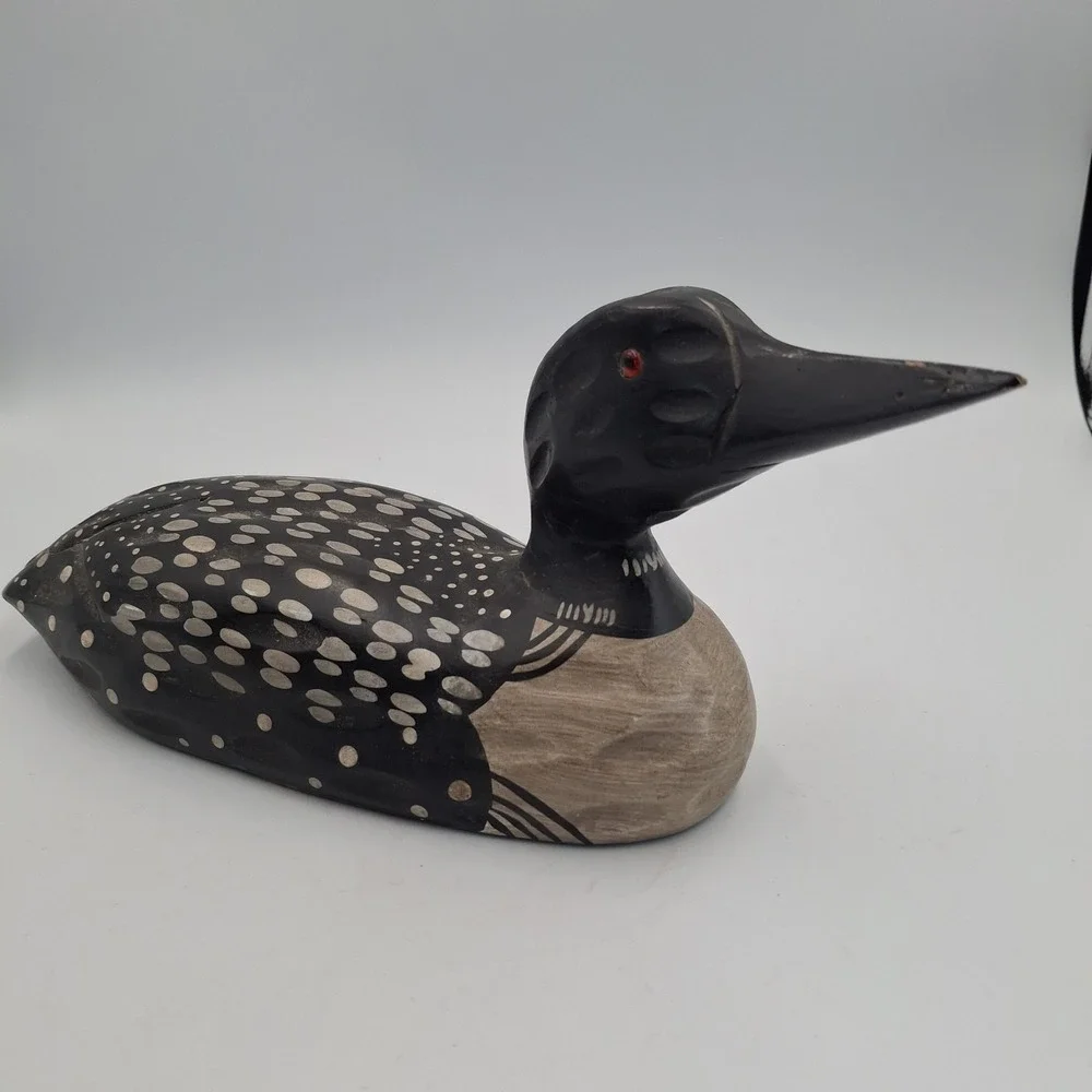 Heritage Mint Ltd Carved Wood Loon Decoy 13